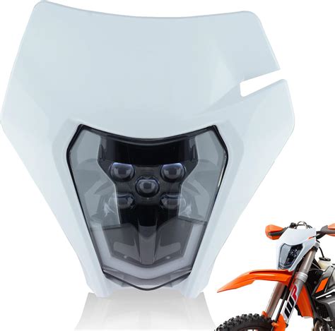 Amazon Fewfuss Dirt Bike Led Headlight Motorcycle Enduro