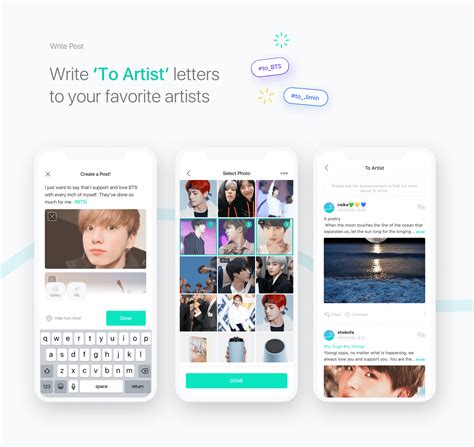 Weverse, K-Pop Community App Design — Rachel Kim