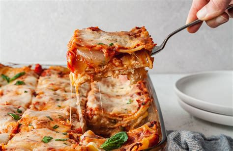 Comment faire des lasagnes dété Elle à Table