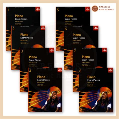 Ready Stock Abrsm Piano Exam Pieces Grade Lazada