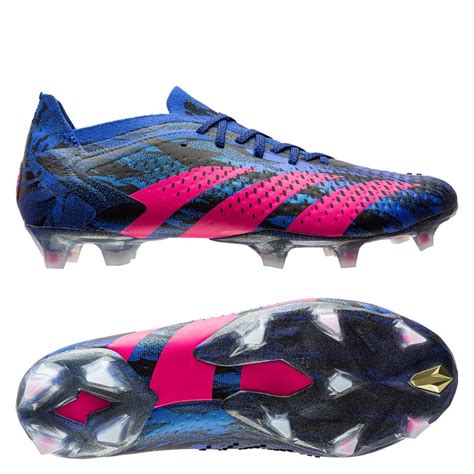 Adidas Predator Accuracy Low Fg Lucid Blue Team Real Magenta Core