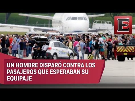 Tiroteo En Aeropuerto De Fort Lauderdale Florida Deja Al Menos Cinco