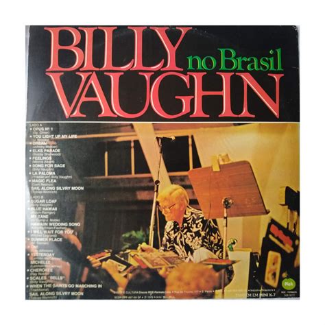 Lp Billy Vaughn No Brasil Gravado Ao Vivo Servi O E Solu Es Portal