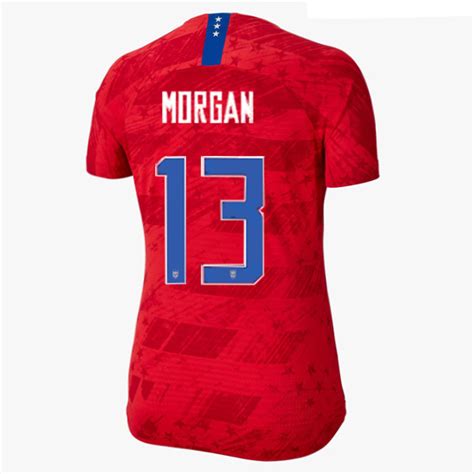 20162017 Alex Morgan 13 Stadium Away Jersey For Sale Usa Soccer