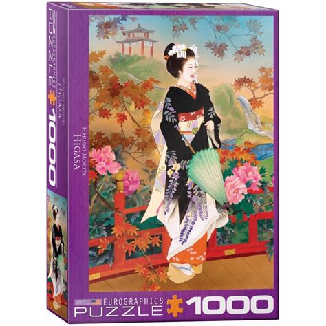 Puzzle Eurographics Geisha Higasa De Piezas Kubekings