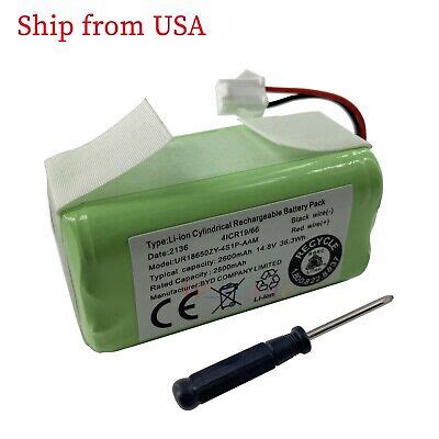 New Battery For Coredy Robot Vacuum R300 R500 R550 R580 R650 R3500