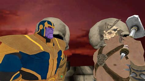 Thanos Vs Shao Kahn By Awesomeblasto On Deviantart