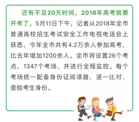 【关注】今年全市共计42万余人参加高考，未来两年内将迎来“新高考”