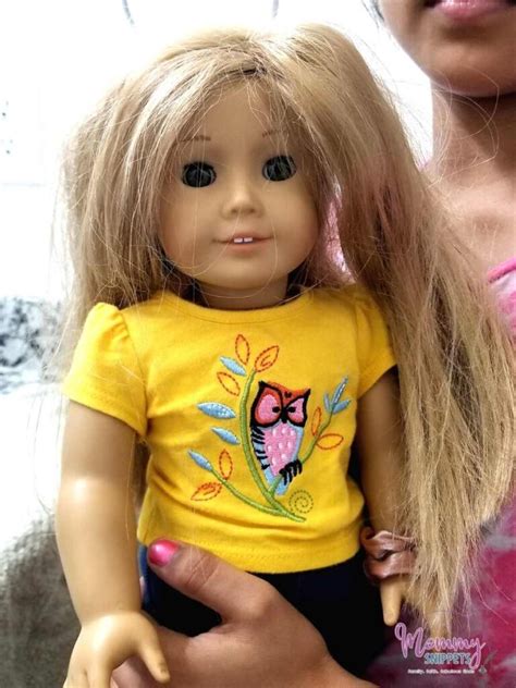 how to clean american girl doll hair