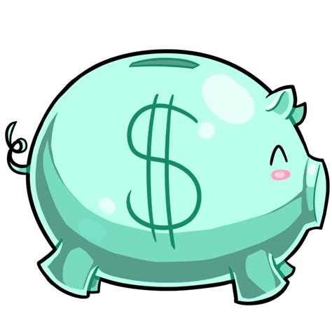 Free Beautiful Piggy Bank 21596366 PNG with Transparent Background