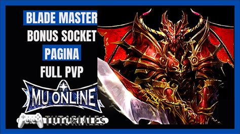 Blade Master Top Mejor Bonus Socket De Pagina Full Pvp Castle Siegue