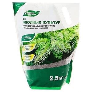 Удобрение сухое для хвойных растений органо-минеральное Буйские ...