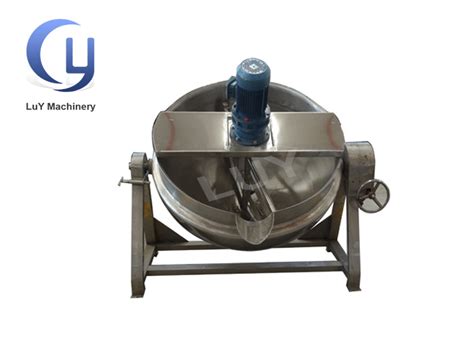 100L 200L 300L Industrial Steam Jacketed Kettle Industrial Cooking