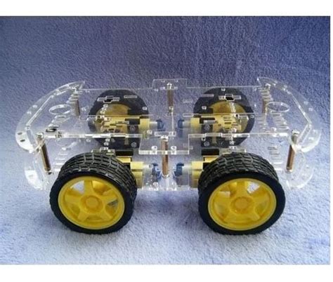 Kit Chassi Duplo Wd Rodas Rob Tica Carro Rob Robobuilders Produtos