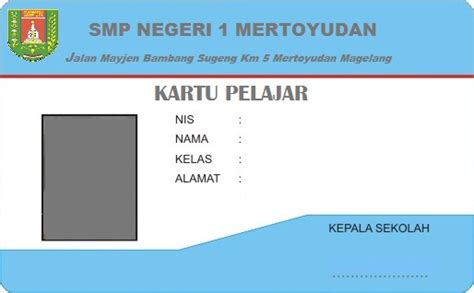 Detail Contoh Kartu Anggota Kosong Koleksi Nomer