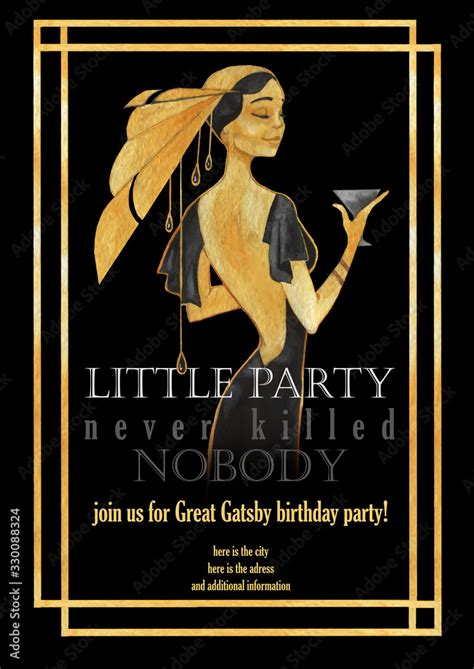 Gatsby Poster Template