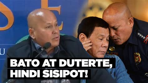 Bato Dela Rosa At Rodrigo Duterte Hindi Dadalo Sa House Inquiry Sa War