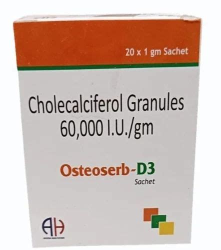 Cholecalciferol Granules Iu At Rs Box Calciferol Sachet In