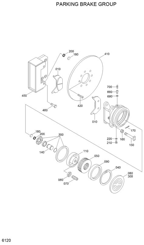 ZGAQ 00166 Hyundai HCE BRAKE ASSY