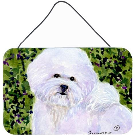 Bichon Frise Indoor Aluminium Metal Wall Or Door Hanging Prints 1 Ralphs