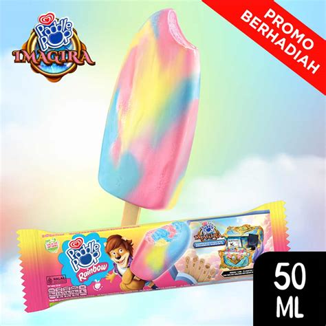 Wall S Ice Cream Paddle Pop Rainbow Power Ml Klikindomaret