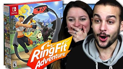 Un Nouveau Jeu Nintendo Switch Ring Fit Adventure D Couverte Et