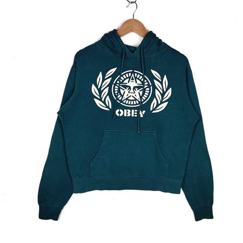 Obey Obey Hoodie Big Logo Pullover Jumper | Grailed