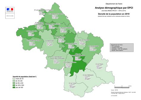 Analyse D Mographique Par Epci Densit De La Population En