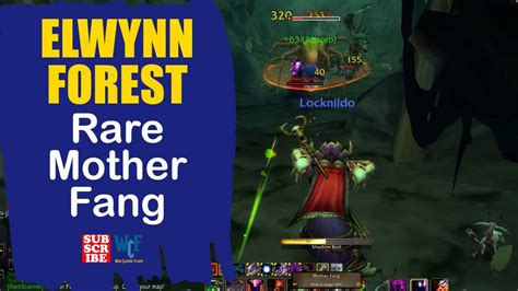 Location Of Rare Mob Mother Fang Elwynn Forest Wow World Of