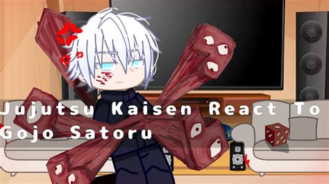 Jujutsu Kaisen React To Gojo Satoru Shibuya Arc Gacha Club Youtube