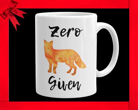 Funny Fox Coffee Mug Fox Coffee Mug Funny Mug With Fox Cute Fox Mug