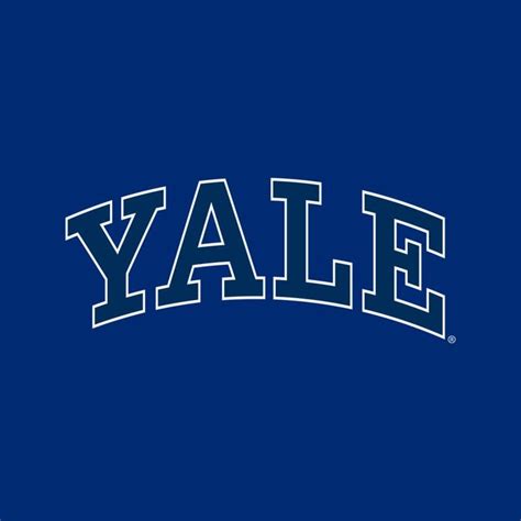 Yale University Blue Block Logo Men S T Shirt All Every Yale