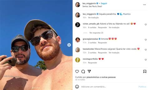 Leonardo Miggiorin Surge Em Foto Rara O Namorado E Web Reage