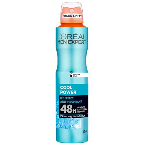 Antiperspirant Deodorant Loreal Men Expert Cool Power 48h 250ml