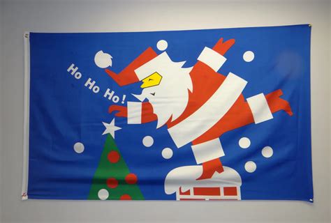 3x5 Ho Ho Ho Santa Flag