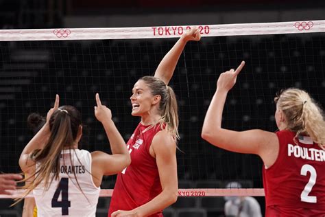 Former Purdue Star Annie Drews, USA Volleyball Wins Gold Medal at 2020 ...