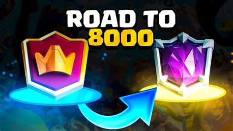 ROAD TO 8000 TROPHIES WITH SPLASHYARD Clash Royale YouTube