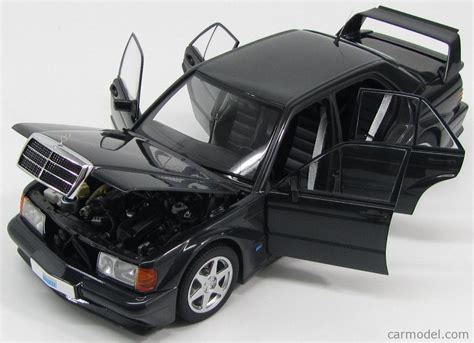 AUTOART 76131 Echelle 1 18 MERCEDES BENZ 190E 2 5 16V EVO2 1990 BLACK MET