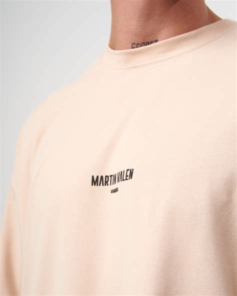 Slogan Camiseta De Diseñador Estampada Oversize Para Hombres Martin