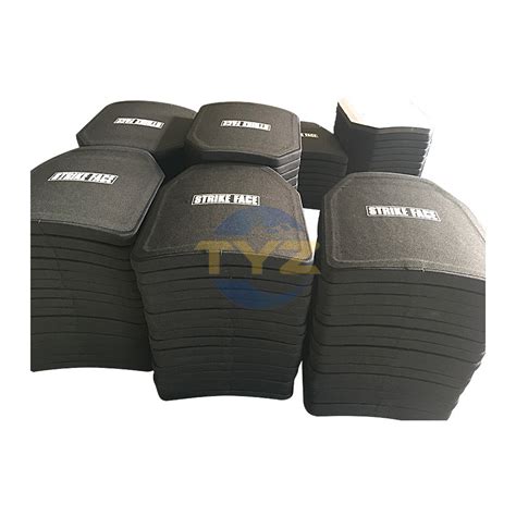 Ballistic Plate Hard Armor With Polyethylene And Ceramic Aluminum Oxide