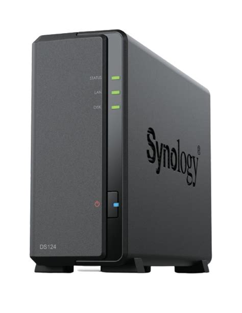 Servidor Nas Synology Disk Station Ds124 1gb 1 Bahias Gigabit Ethernet