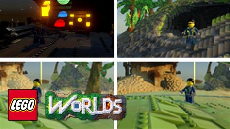 Lego Worlds First Look At The Lego Agents Ps4 Dlc Pack Youtube