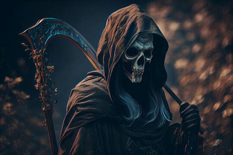 Female Grim Reaper Backgrounds