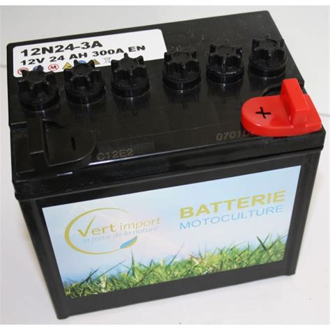 Batterie Tracteur Tondeuse Sans Acide N A V Ah