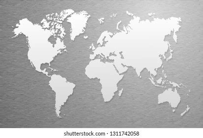 World Map Vector Cut Images Stock Photos Vectors Shutterstock