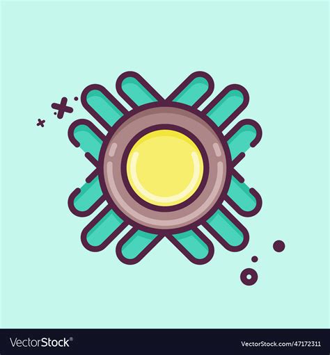 Icon symbol related to american indigenous symbol Vector Image