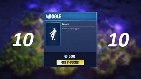 Fortnite Wiggle Emote For 10 Minutes YouTube