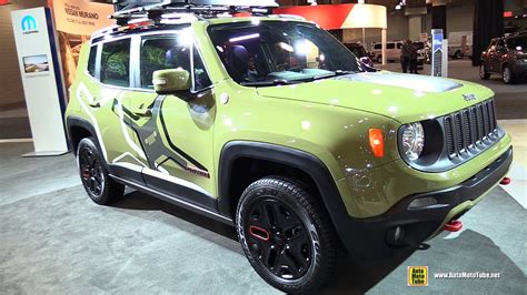 2015 Jeep Renegade Mopar Customized Exterior Walkaround 2015 Ny Auto Show Youtube