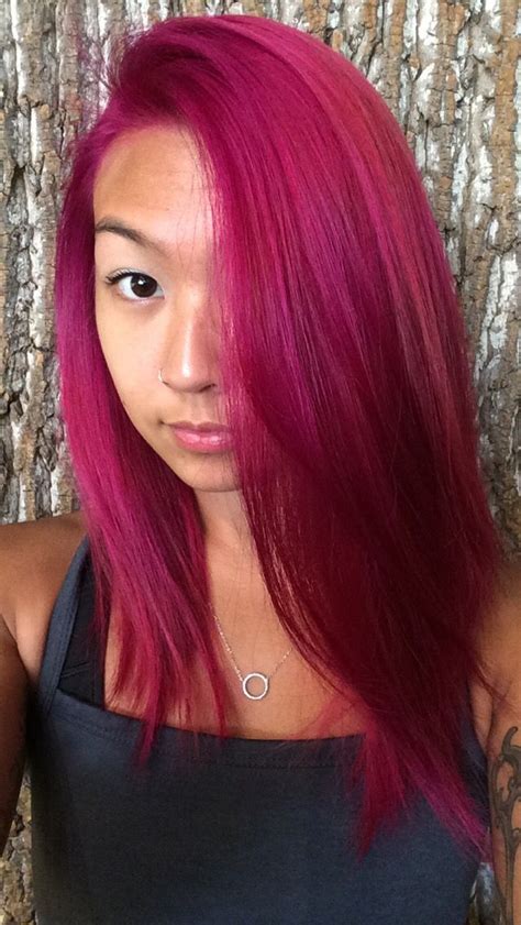 Fuschia Magenta Hair Color Magenta Hair Magenta Hair Dye Magenta Hair Colors