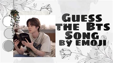 Guess The Bts Song By Emoji Youtube